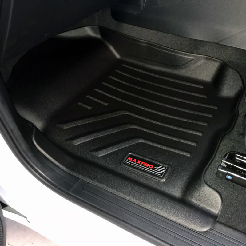 One Piece Full First Row Coverage, Black MAX LINER A0241 MAXFLOORMAT Floor Mats for Ford Transit 