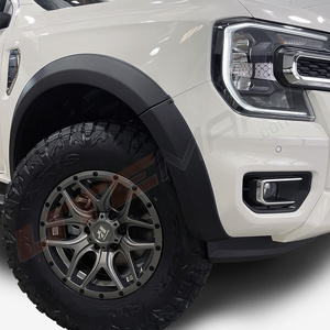 Ranger Next Gen  Flares P25 Slim Line Full Set  Matte Black 25mm wide