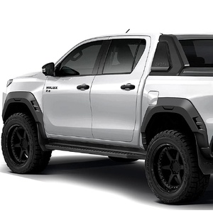 Hilux 2025 + Flares V34 Full Set Mate Black