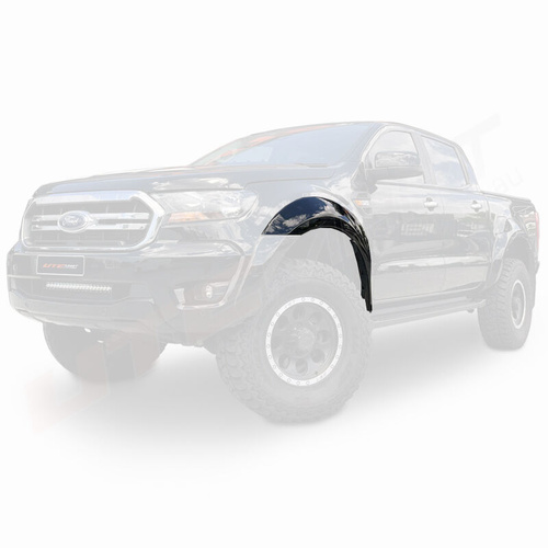 Ranger PX MKII flares  S48 Front Bull Bar set 48mm wide