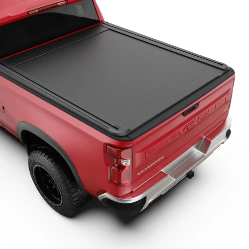 SIlverado 1500 2020 + EGR Auto RollTrac Electric Roll Top lid Black