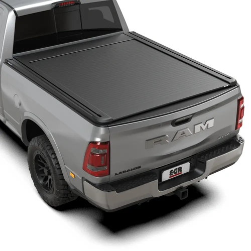 Ram DJ 3500 2021 + EGR Auto RollTrac Electric Roll Top lid Black