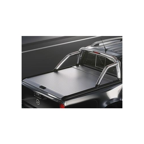 Mercedes X Class Hard Lid Mountian Top Roll cover Silver