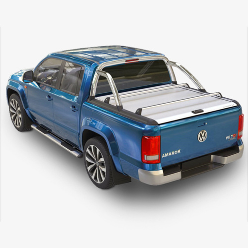 Amarok 01/2010-04/2023  Mountain Top MTR Roll Cover lid Silver