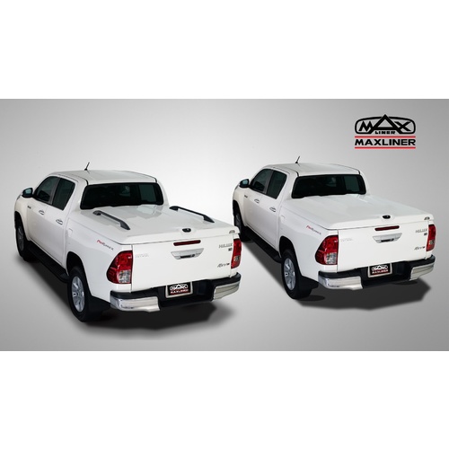Hilux 09/2018-08/2020 Maxcover 45° Toyota Hilux DC 2015+ Painted 040 Super White